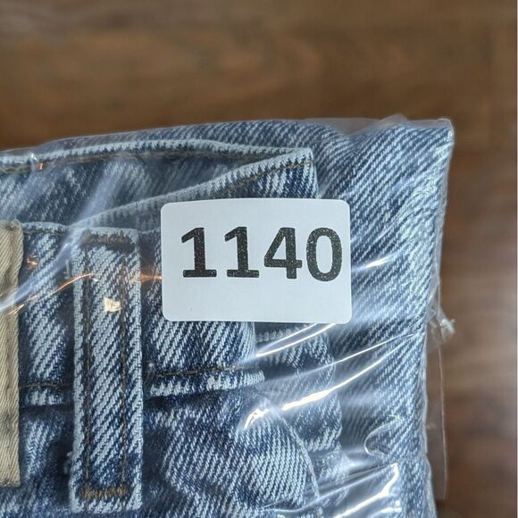 Levis Silver Tab 512 Acid Wash Jeans Men‎ 34x34 (Actual 30x33)  Vintage 90's - Picture 15 of 15
